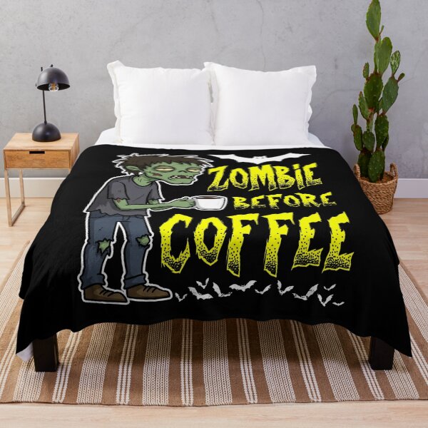 Item preview, ZOMBIE BEFORE COFFEE - HALLOWEEN GIFT designed and sold by KEF Custom.