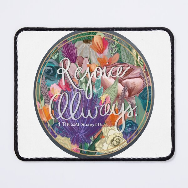 Item preview, Rejoice Always designed and sold by Sara Hosch.