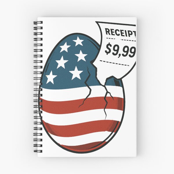 Item preview, Cracked American Egg – Satirical Inflation Art designed and sold by CSfotografia.