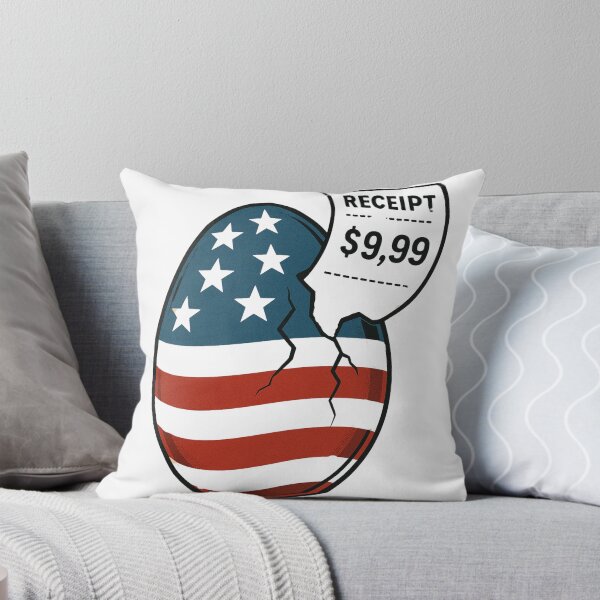 Item preview, Cracked American Egg – Satirical Inflation Art designed and sold by CSfotografia.