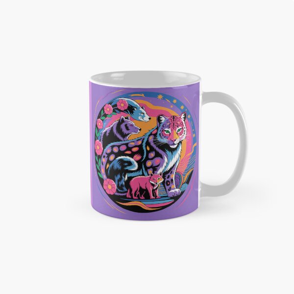 Item preview, Various wild animals in a psychedelic style. designed and sold by Lilashakti ⭐️ ⭐️ ⭐️ ⭐️ ⭐️.