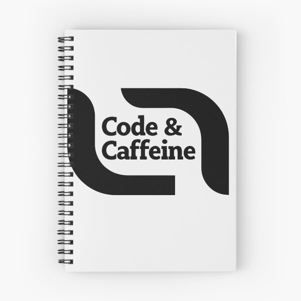 Item preview, Code & Caffeine Design - Minimalist Tech Gift designed and sold by PrintF-Coffee.