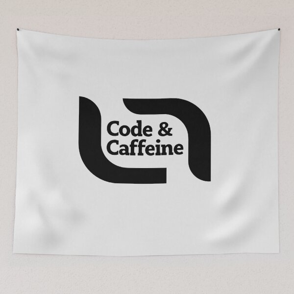 Item preview, Code & Caffeine Design - Minimalist Tech Gift designed and sold by PrintF-Coffee.