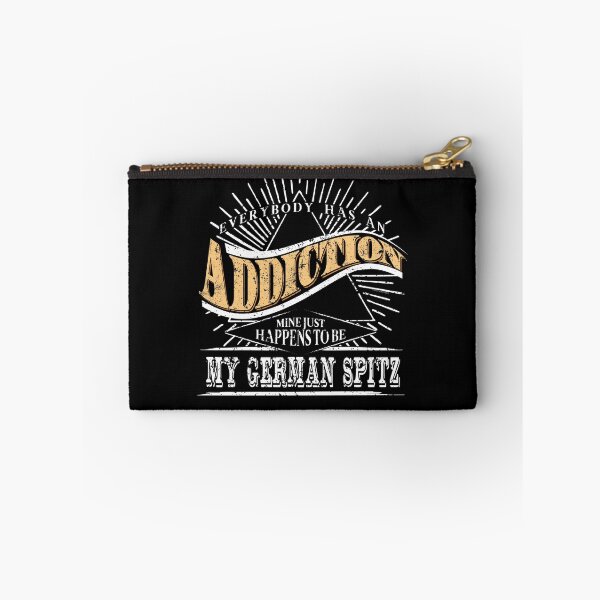 Artikelvorschau, Sucht ist mein deutsches Spitz-Hemd-Geschenk-Hundehemd entworfen und verkauft von shoppzee.