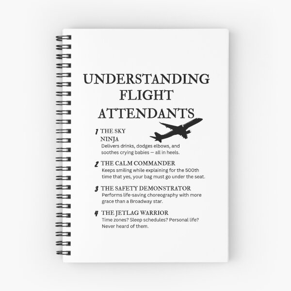 Item preview, Understanding Flight Attendants – Funny Cabin Crew Humor designed and sold by PsyFlow35.