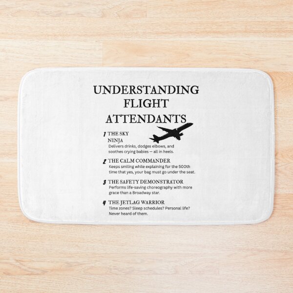 Item preview, Understanding Flight Attendants – Funny Cabin Crew Humor designed and sold by PsyFlow35.