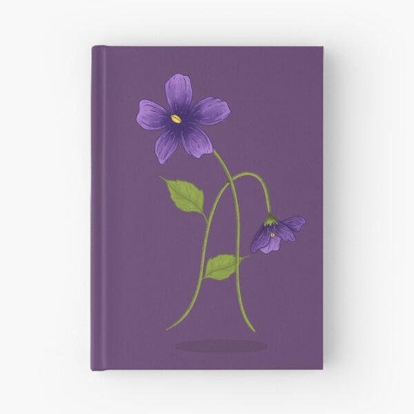 Item preview, Violet Flower Art – Elegant Botanical Design designed and sold by Live_With_Suzy.