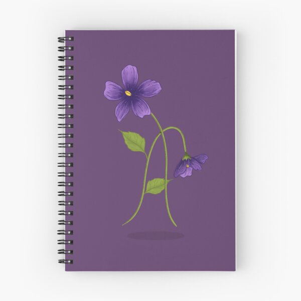 Item preview, Violet Flower Art – Elegant Botanical Design designed and sold by Live_With_Suzy.
