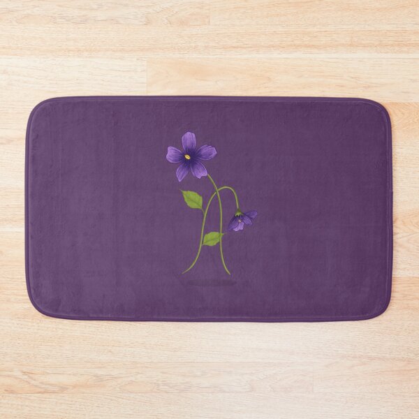 Item preview, Violet Flower Art – Elegant Botanical Design designed and sold by Live_With_Suzy.