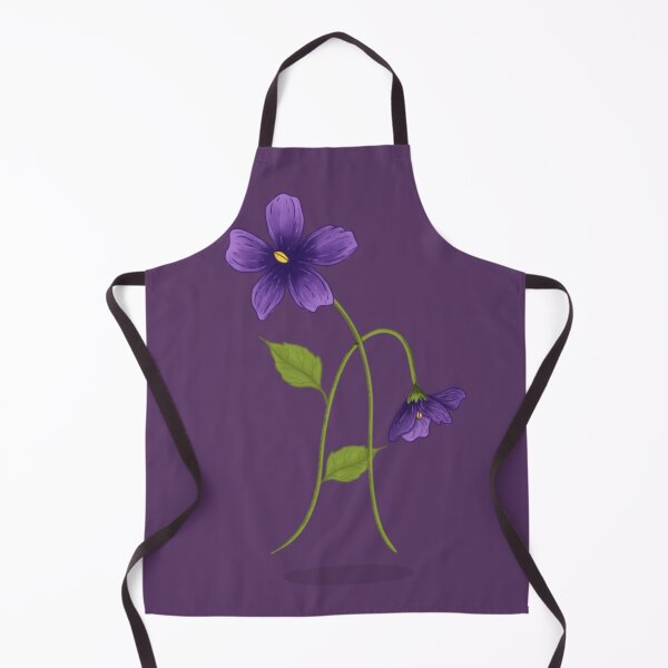 Item preview, Violet Flower Art – Elegant Botanical Design designed and sold by Live_With_Suzy.
