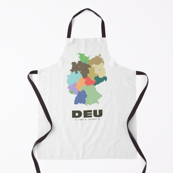 Item preview, Colorful Deutchland Map - Modern Minimalist Germany Art designed and sold by CartoPrints.