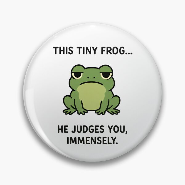 Item preview, Frog Judges You, Immensely. designed and sold by TSQ.