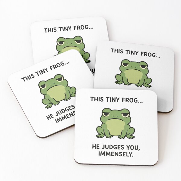Item preview, Frog Judges You, Immensely. designed and sold by TSQ.