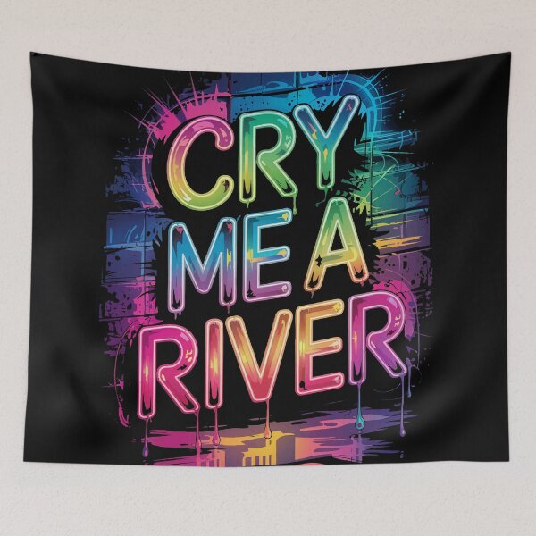 Item preview, Painted Pity Cry Me A River designed and sold by 89BLACK.