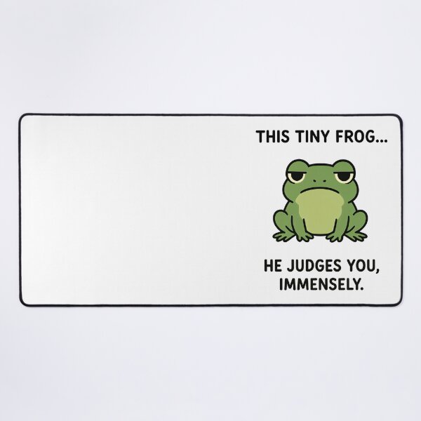 Item preview, Frog Judges You, Immensely. designed and sold by TSQ.
