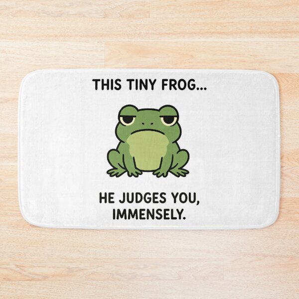 Item preview, Frog Judges You, Immensely. designed and sold by TSQ.