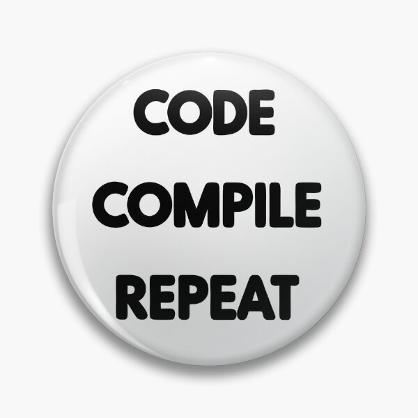 Item preview, Code Compile Repeat Design - Tech Enthusiast Gift designed and sold by PrintF-Coffee.