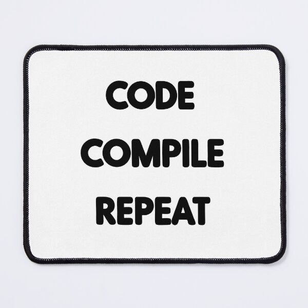 Item preview, Code Compile Repeat Design - Tech Enthusiast Gift designed and sold by PrintF-Coffee.