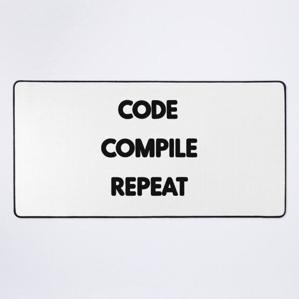 Item preview, Code Compile Repeat Design - Tech Enthusiast Gift designed and sold by PrintF-Coffee.
