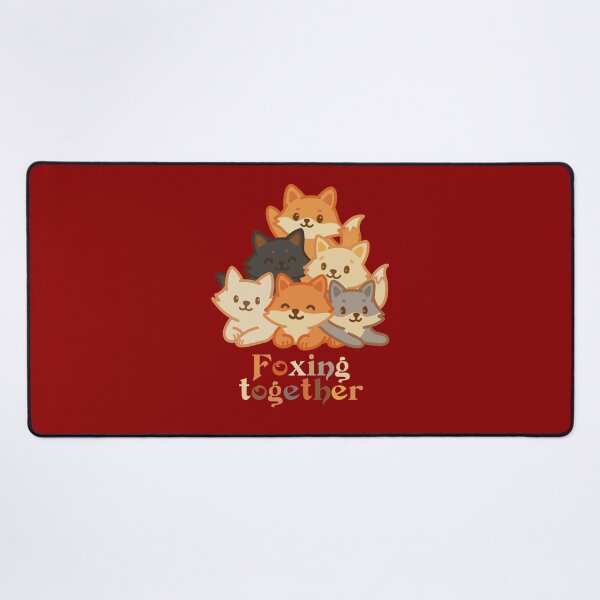 Item preview, Foxing together! A mountain of cute foxes. designed and sold by FoxForge.