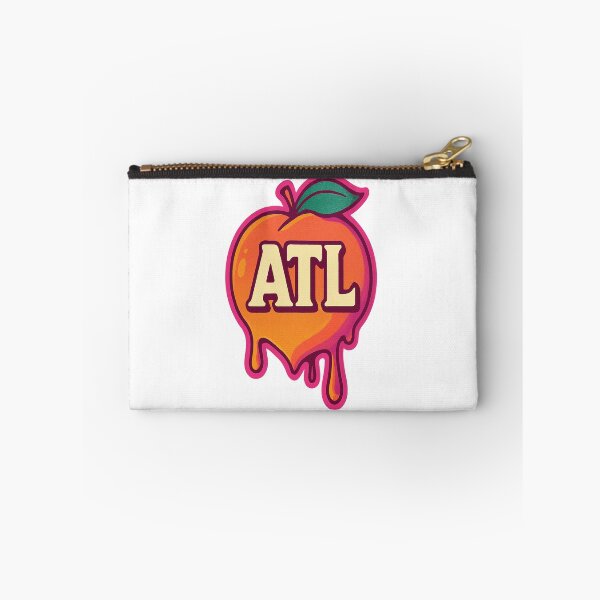 Item preview, ATL Drip Peach: Atlanta Streetwear Minimalist Design designed and sold by POD DYNASTY | Original Print On Demand T-Shirt Graphics.