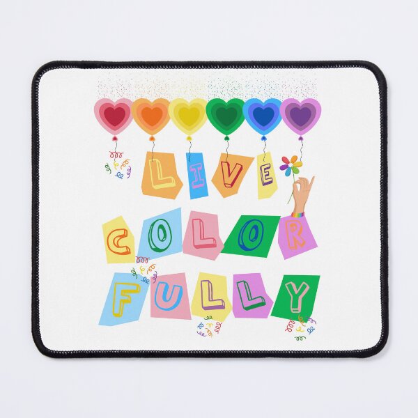 Item preview, Live Colorfully with Rainbow Color Balloons designed and sold by ZerotwoStudio.