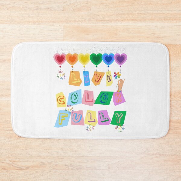Item preview, Live Colorfully with Rainbow Color Balloons designed and sold by ZerotwoStudio.