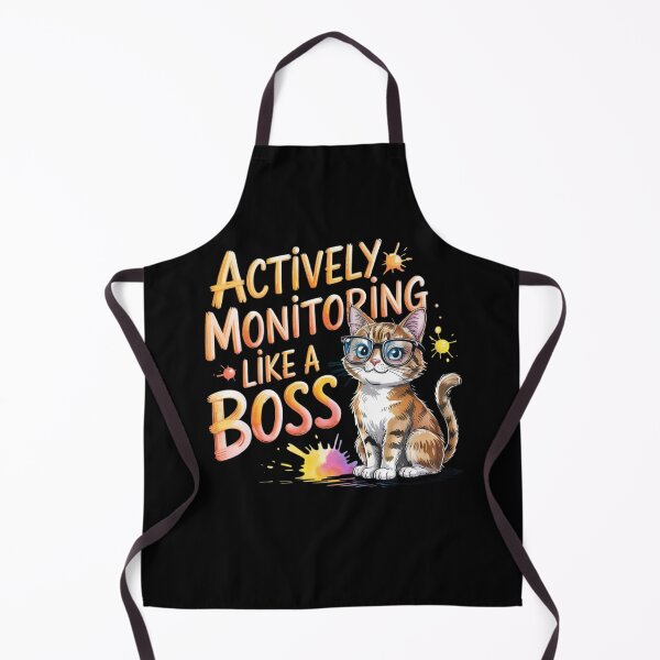 Item preview, Actively Monitoring Like A Boss Funny Gift For Teacher designed and sold by FurrFunPrints.