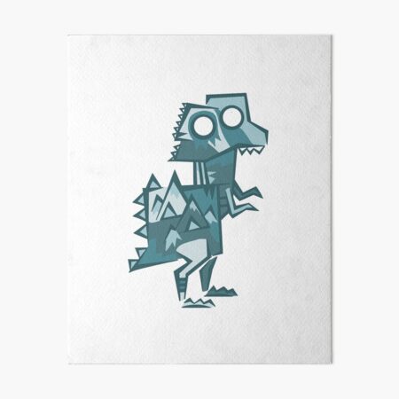 Vista previa del artículo con la obra «Dinosaurio de la montaña helada», diseñado y vendido por GabiDoodles.