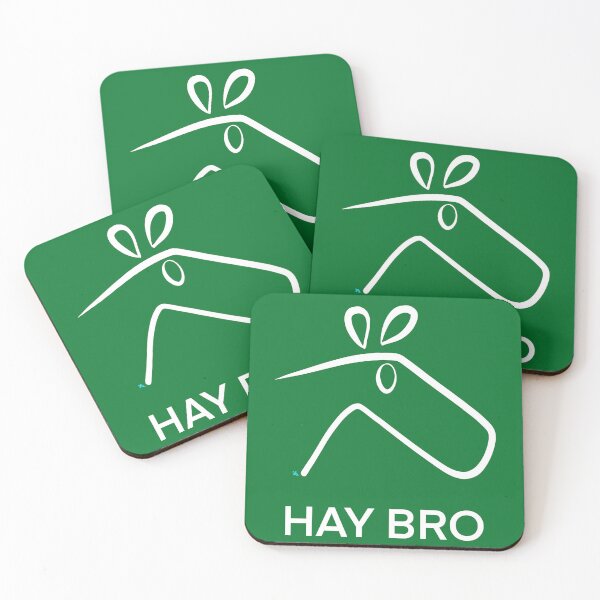 Item preview, Hay Bro Horse Pun White designed and sold by chowlet.