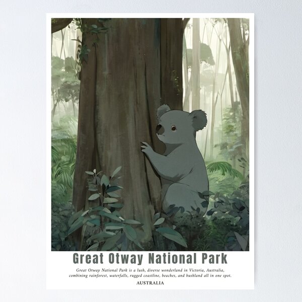 Item preview, Great otway national park designed and sold by RetroTraveler.