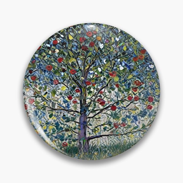 Artikelvorschau, Apfelbaum I: Eine dekorative Meditation über die Natur entworfen und verkauft von artdesignsnow.