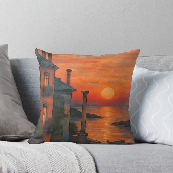 Item preview, Last lights on the amber sea designed and sold by Le Béret Bleu.
