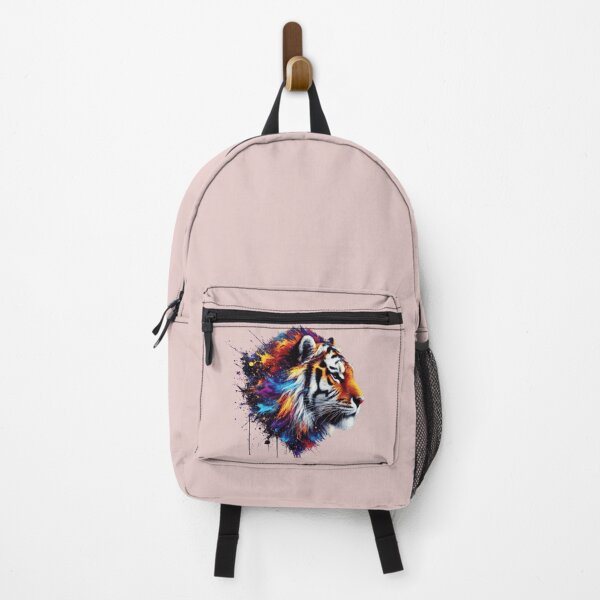 Item preview, Majestic Splash Tiger – Vibrant Abstract Watercolor Feline Art designed and sold by MoodCircuit.