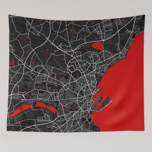 Item preview, Aarhus City Map of Denmark - Oriental designed and sold by deMAP.
