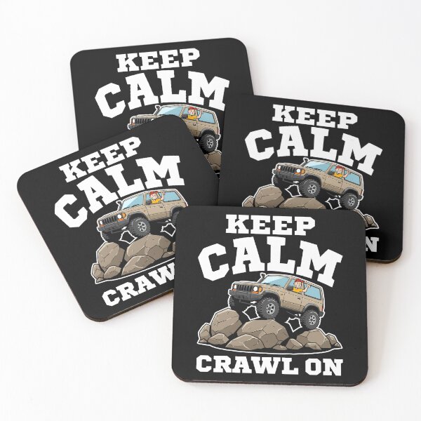 Item preview, KEEP CALM AND CRAWL ON - OFF ROAD GIFT designed and sold by KEF Custom.