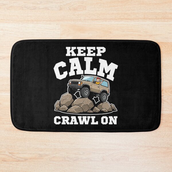 Item preview, KEEP CALM AND CRAWL ON - OFF ROAD GIFT designed and sold by KEF Custom.