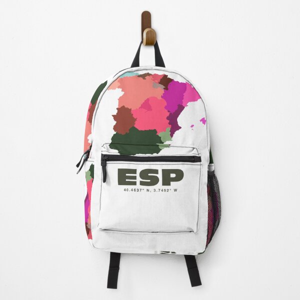 Item preview, Colorful Spain Map - Modern Minimalist Spain Art designed and sold by CartoPrints.