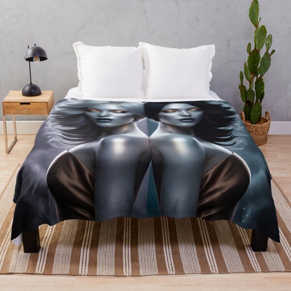 Item preview, Doppelganger Gemini – Mythical Creatures Zodiac Art | LaLi Designs designed and sold by LaLi-Designs.