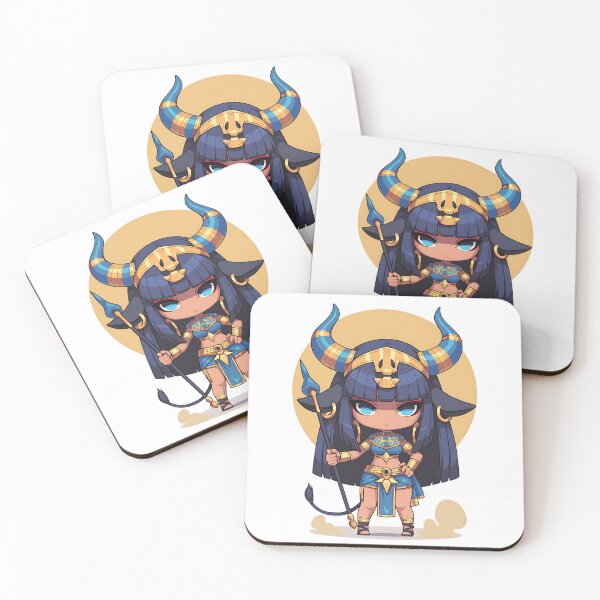 Item preview, Egyptian Mythology Art: Hathor Cow Goddess designed and sold by bapupa.