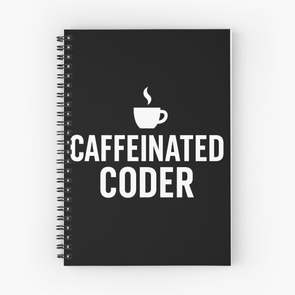 Item preview, Caffeinated Coder - Funny Coffee Cup Design designed and sold by PrintF-Coffee.