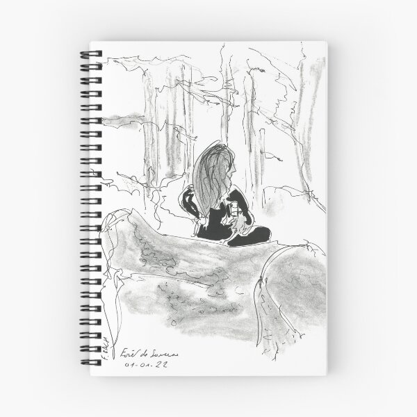 Item preview, Young girl in forest designed and sold by FredericBach.