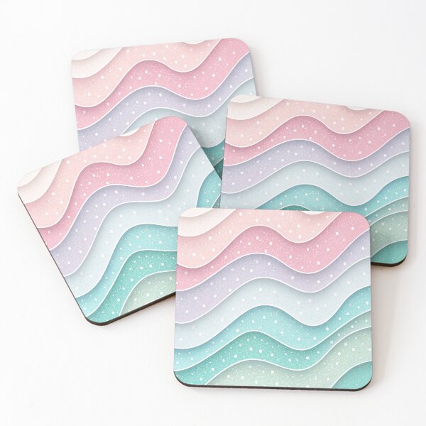 Item preview, Soft Pastel Wavy Layers designed and sold by SignumShop.