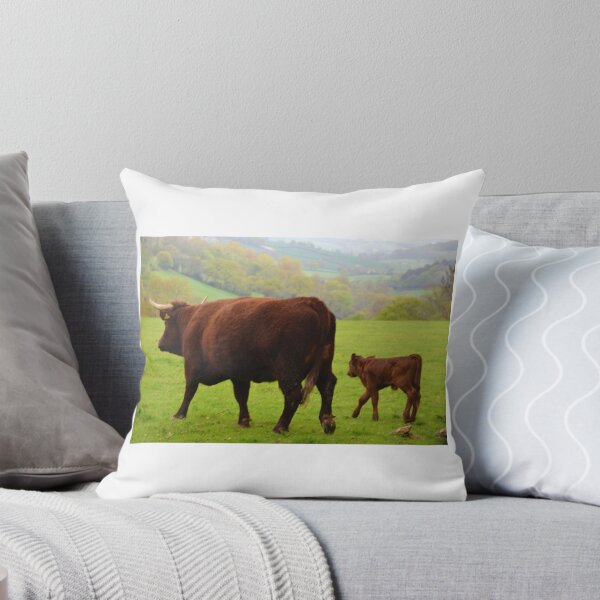Item preview, Long Horn Cow and Calf......... designed and sold by lynn carter.
