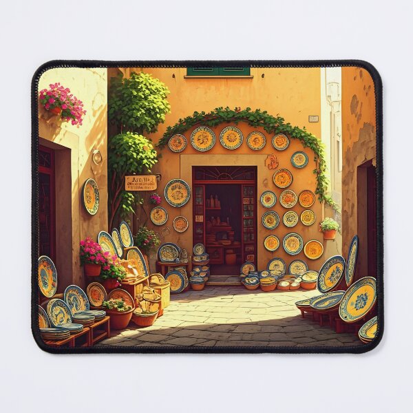 Item preview, Ravello, Italy: Colorful Tourist Shopfront designed and sold by LSVart.