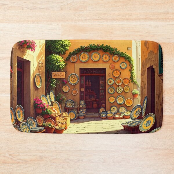 Item preview, Ravello, Italy: Colorful Tourist Shopfront designed and sold by LSVart.