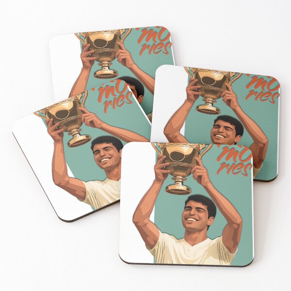 Item preview, Alcaraz – Memories of Victory | Retro Emotional Tennis T-Shirt designed and sold by memories camisetas.