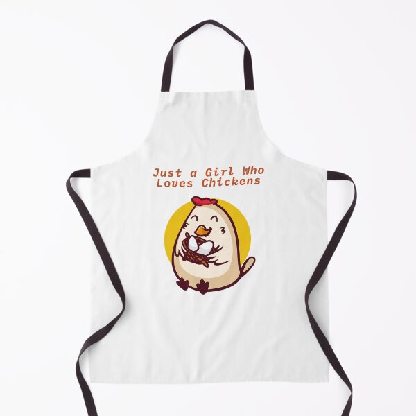 Item preview, just a girl who loves chickens designed and sold by Aube11.