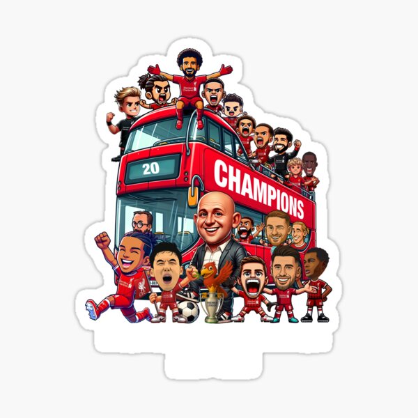 Item preview, Liverpool champions bus parade | premier league winners designed and sold by Astha Warna.