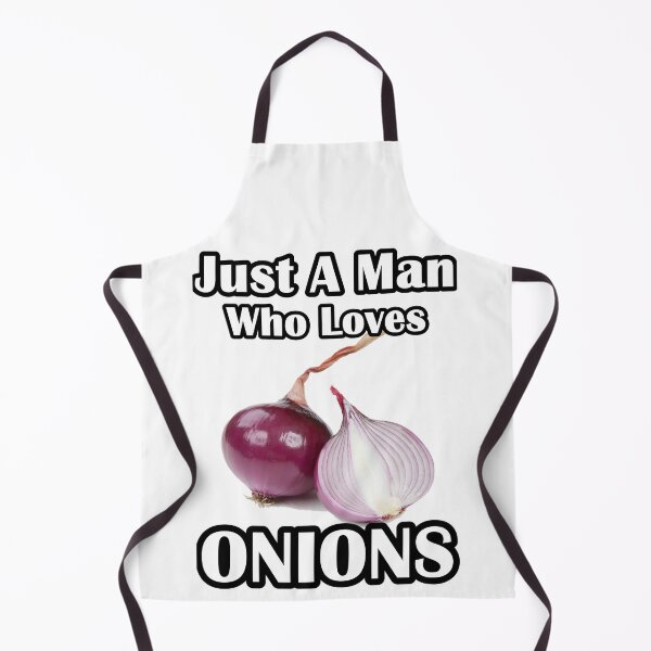 Item preview, Just A Man Who Loves Onions designed and sold by Beluga Cat.